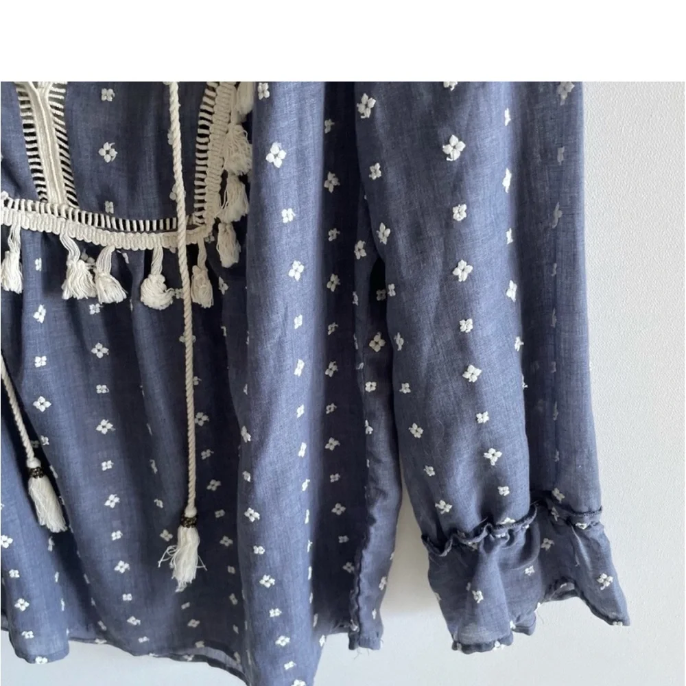 Anthropologie boho peasant top by Maeve - Picture 8 of 9